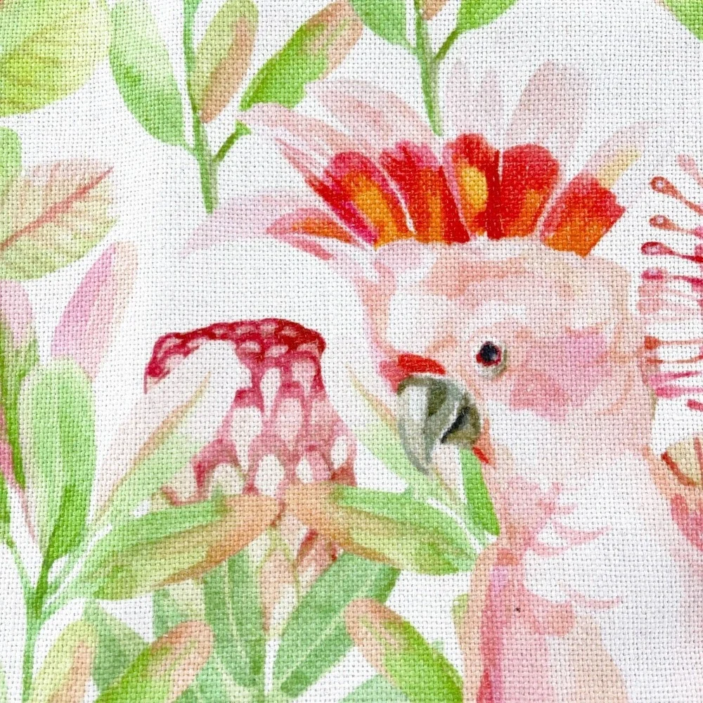 Thro By Marlo Lorenz 20x20‎ Tropical Bird Square Indoor Outdoor Pillow Case